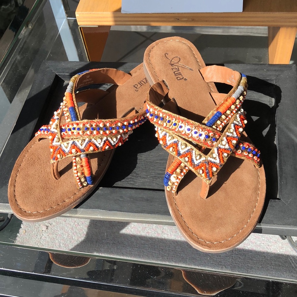 Azura flat fashion flip flop